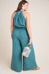 Bionda Plisse Jumpsuit Anthropologie