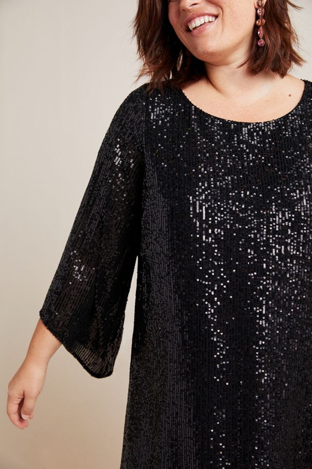 Starling Sequined Tunic Dress #6