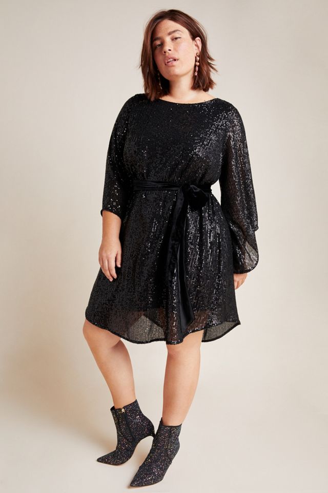 Starling Sequined Tunic Dress #8