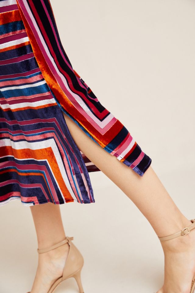 Tina Velvet Mini Dress #1