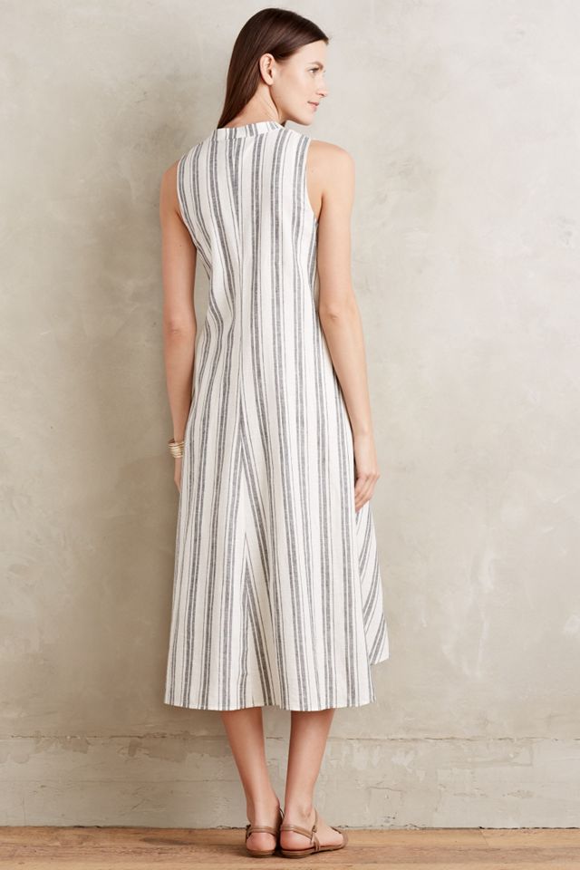 Inked Stripe Shirtdress #2