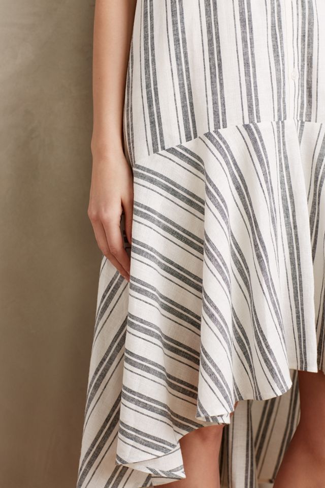 Inked Stripe Shirtdress #3