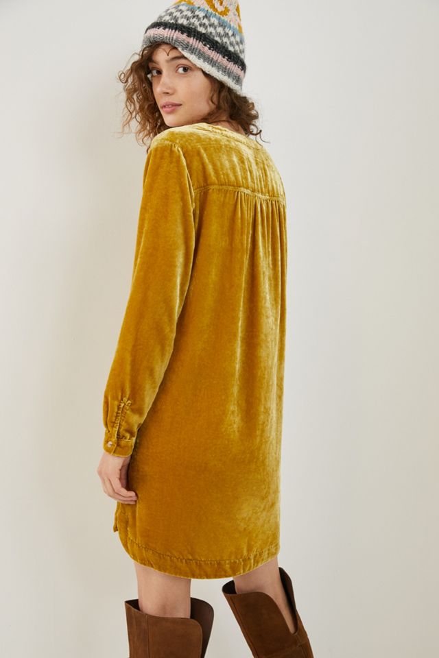 Melody Velvet Tunic Dress #3