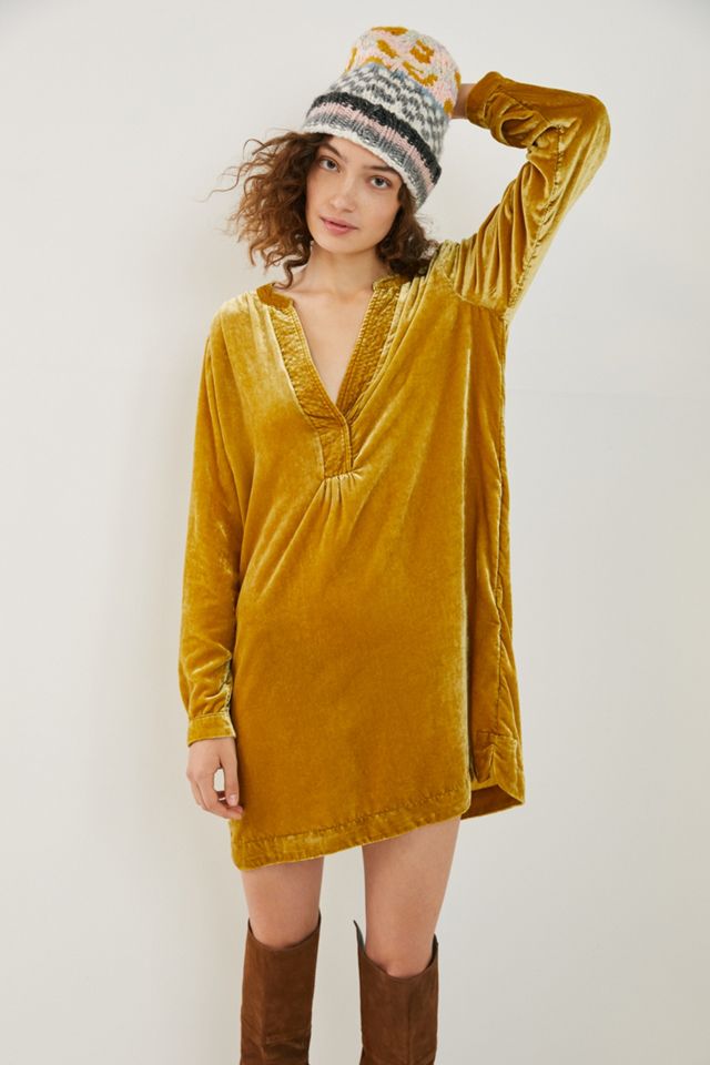 Melody Velvet Tunic Dress #4