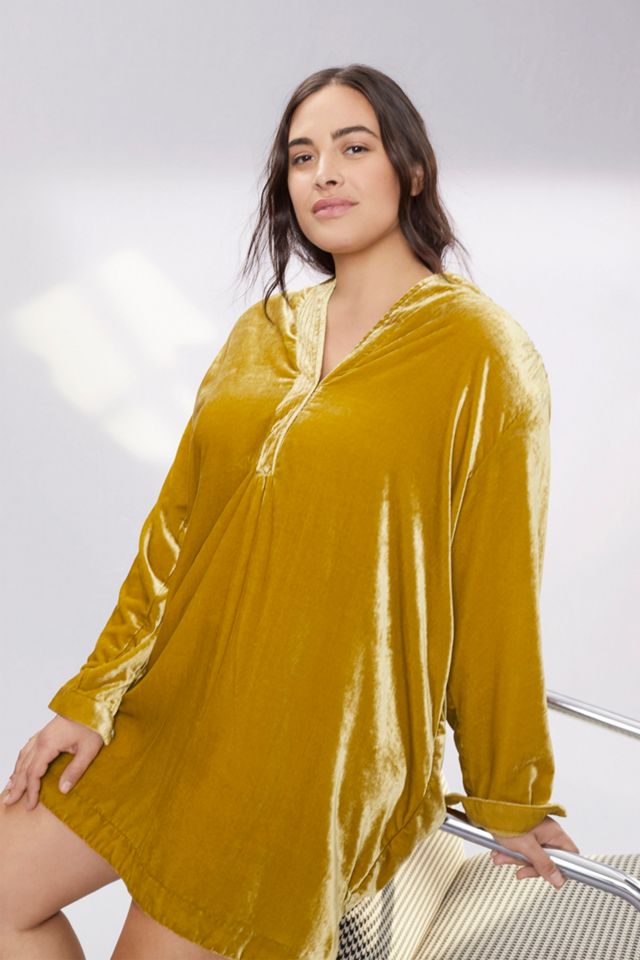 Melody Velvet Tunic Dress #9