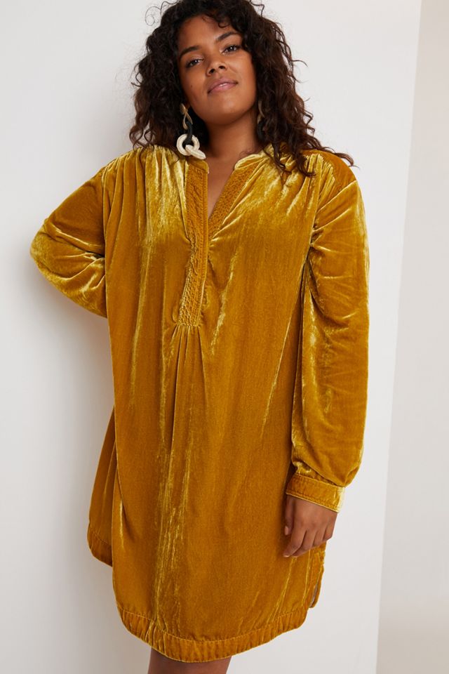 Melody Velvet Tunic Dress #7