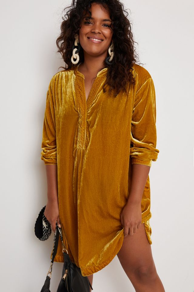 Melody Velvet Tunic Dress #5