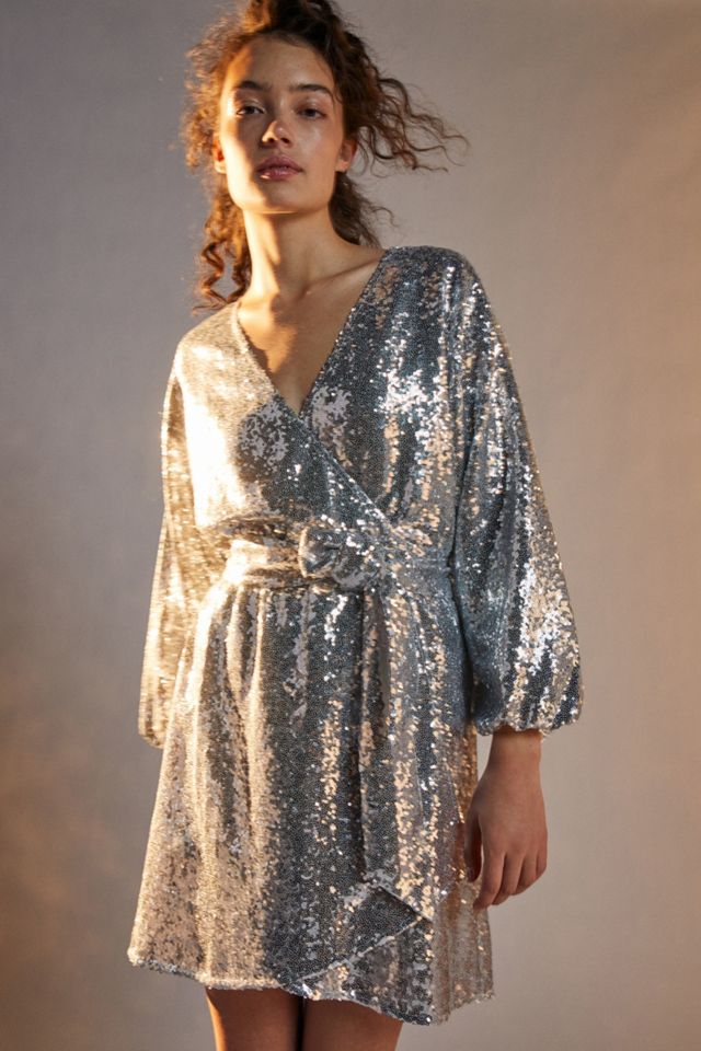 Lisabette Sequined Mini Dress #1