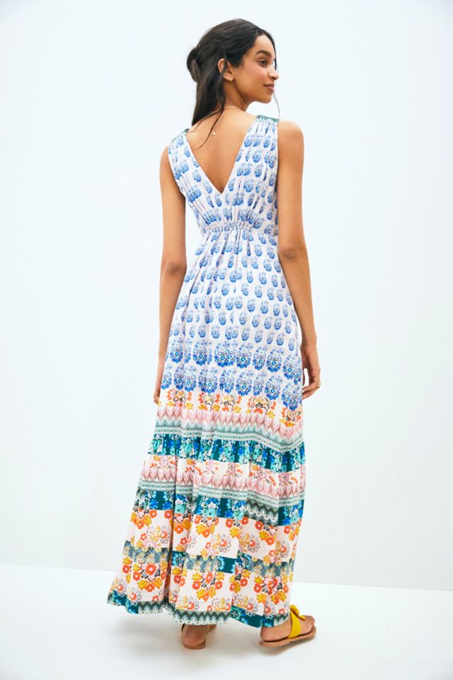 Gathered Maxi Dress #3