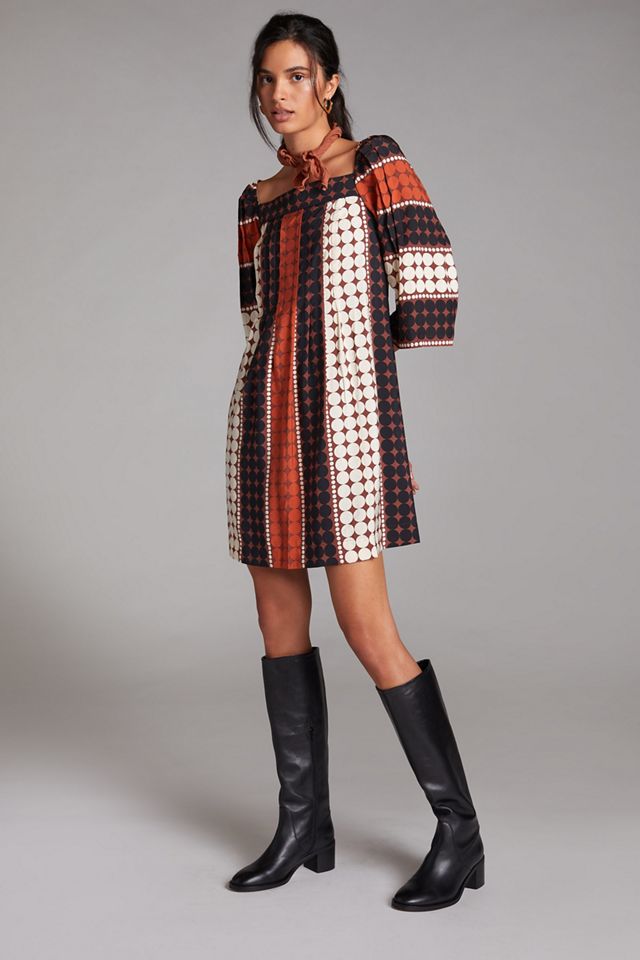 Abstract Mini Dress