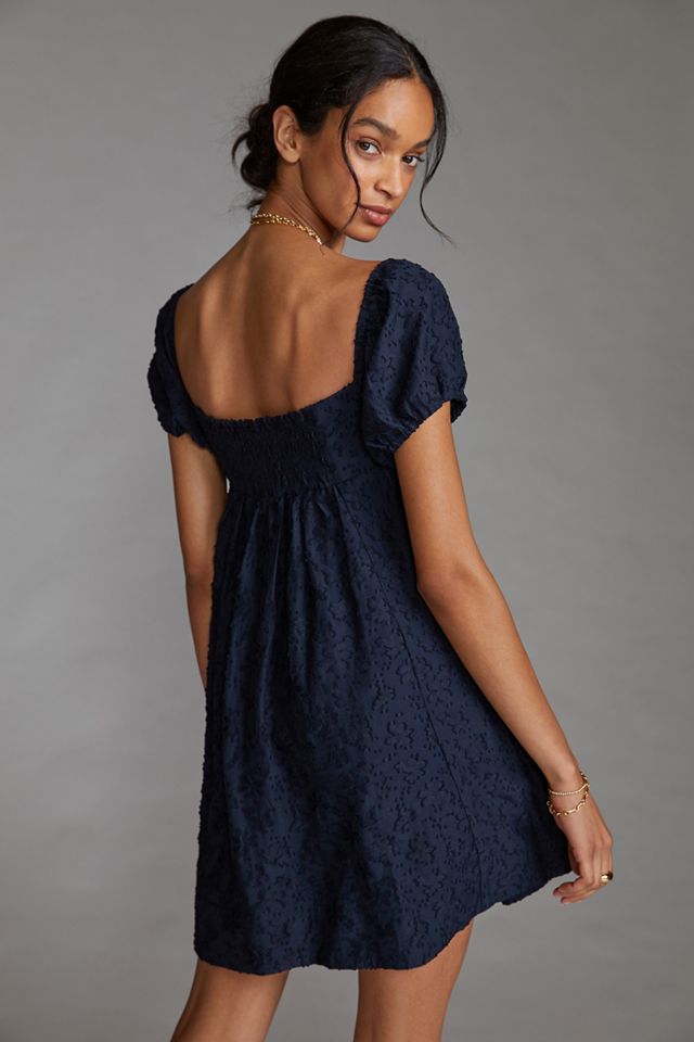 Textured Sweetheart Mini Dress #2