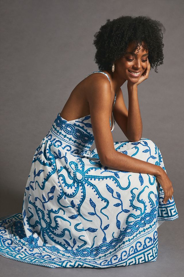 Maeve Seaside Midi Sundress | Anthropologie