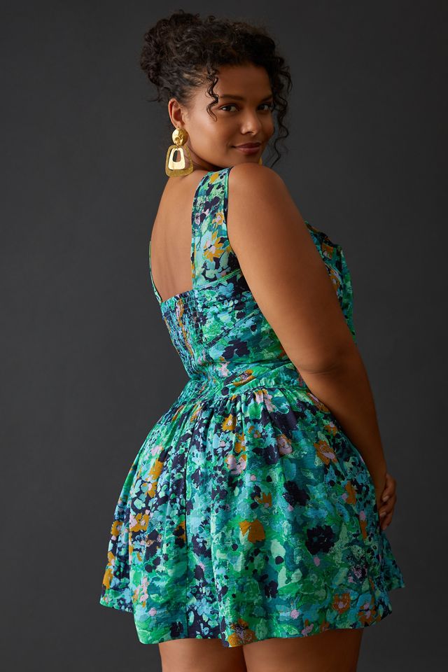 By Anthropologie Corset Mini Dress #6