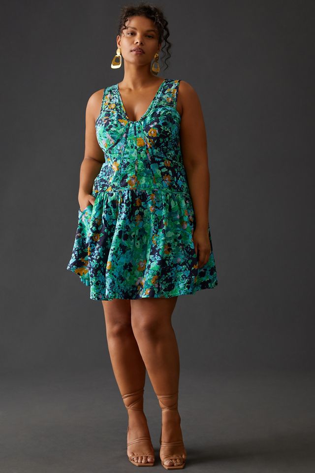 By Anthropologie Corset Mini Dress #5