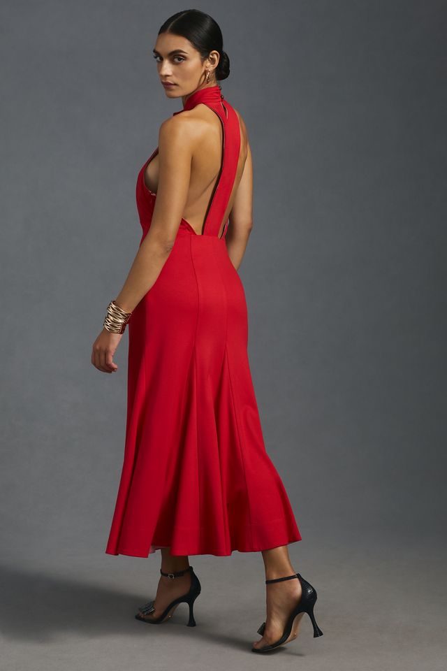Maeve Halter Midi Dress
