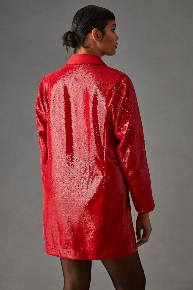 Maeve Sequin Blazer Dress #5