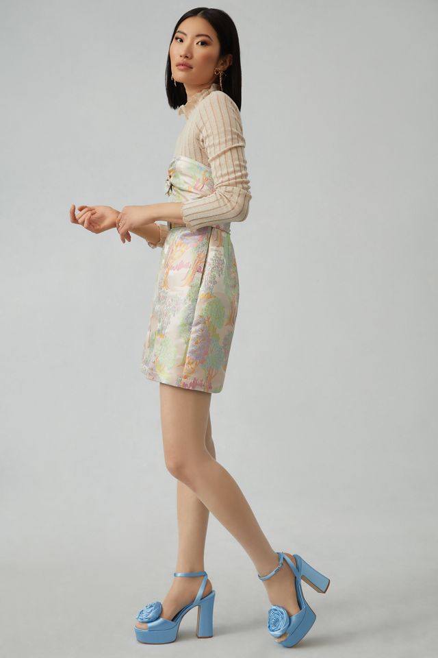 Maeve Strapless Bow Mini Dress #2