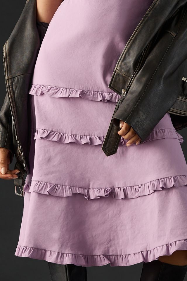 The Blythe Square-Neck Tiered Dress #3