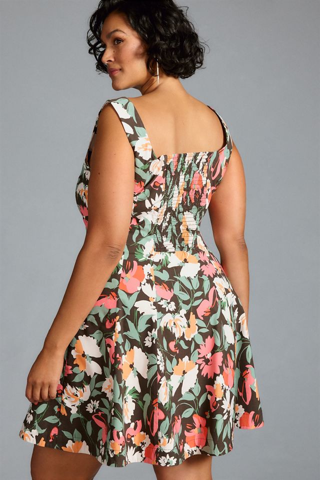 By Anthropologie Sweetheart Floral Mini Dress #5