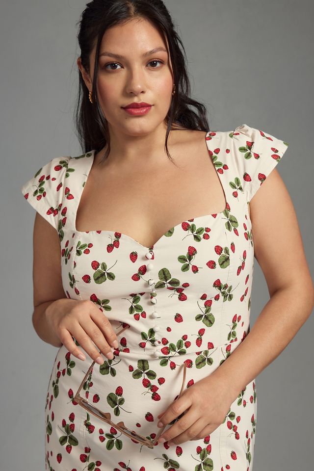Maeve The Cecily Fit & Flare Sweetheart Dress | Anthropologie UK