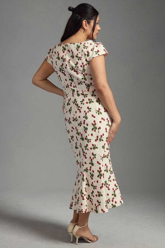 Maeve The Cecily Fit & Flare Sweetheart Dress | Anthropologie UK