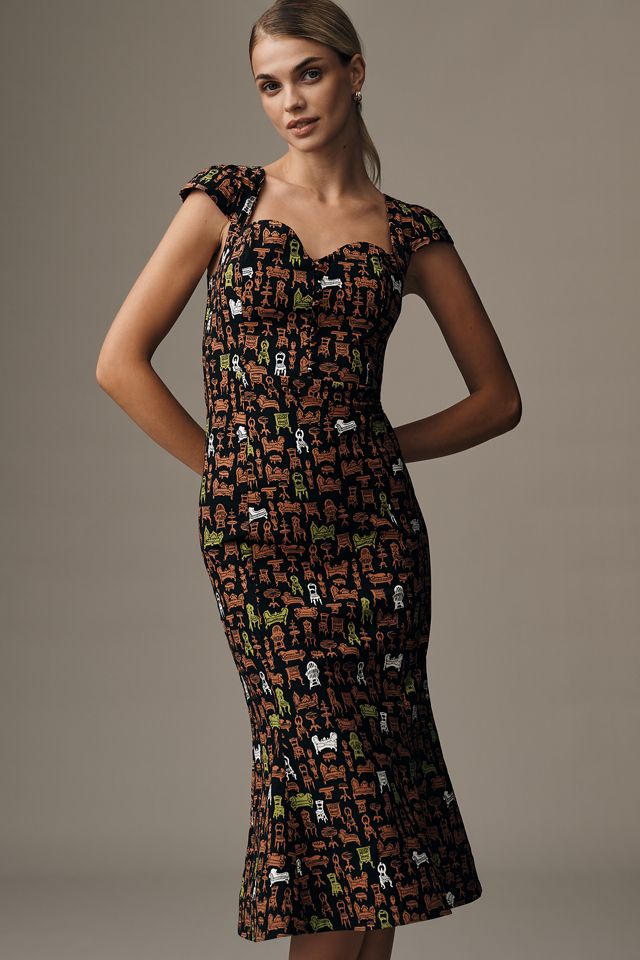 The Cecily Fit & Flare Sweetheart Dress by Maeve #1