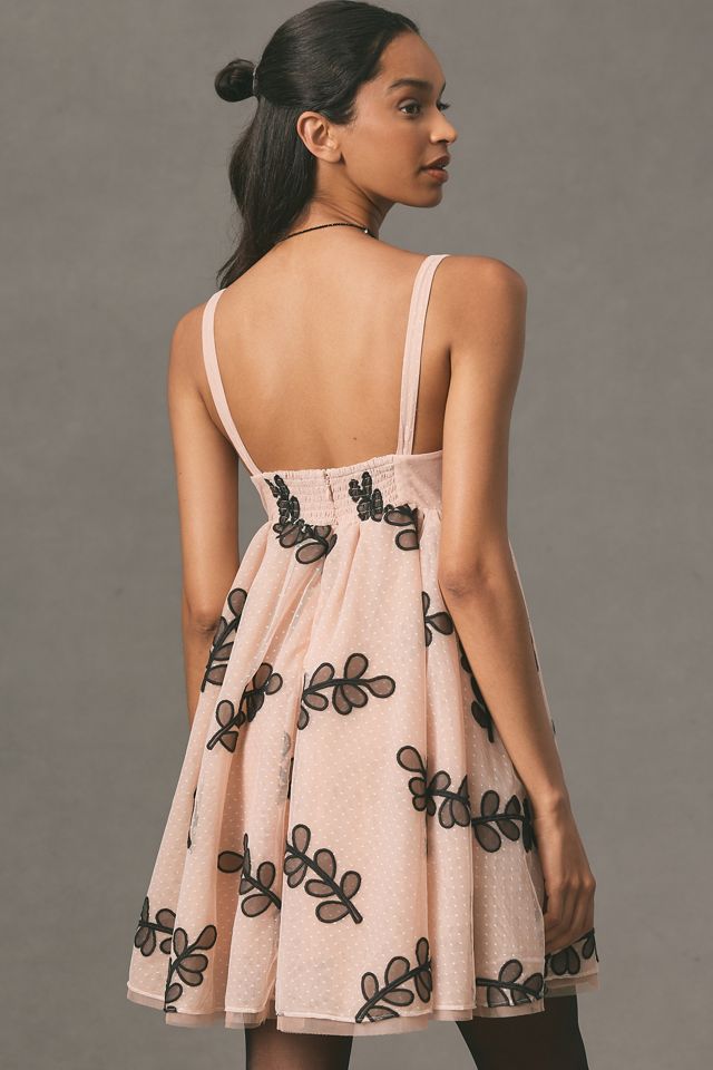 anthropologie pink tulle dress By Anthropologie Structured Tulle Dress size 10 new pink color