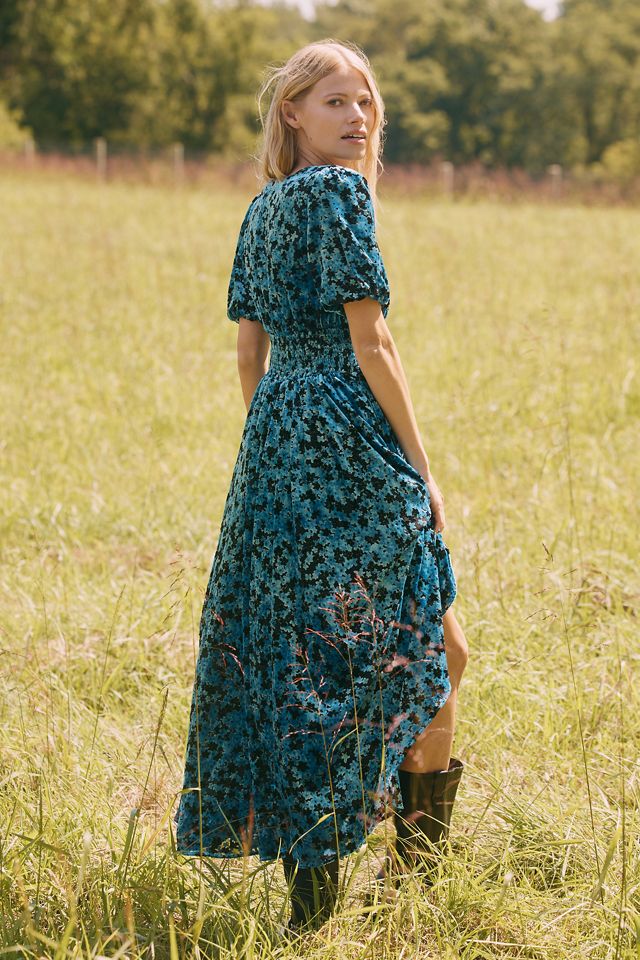 The Katerina Button-Front Dress: Velvet Edition