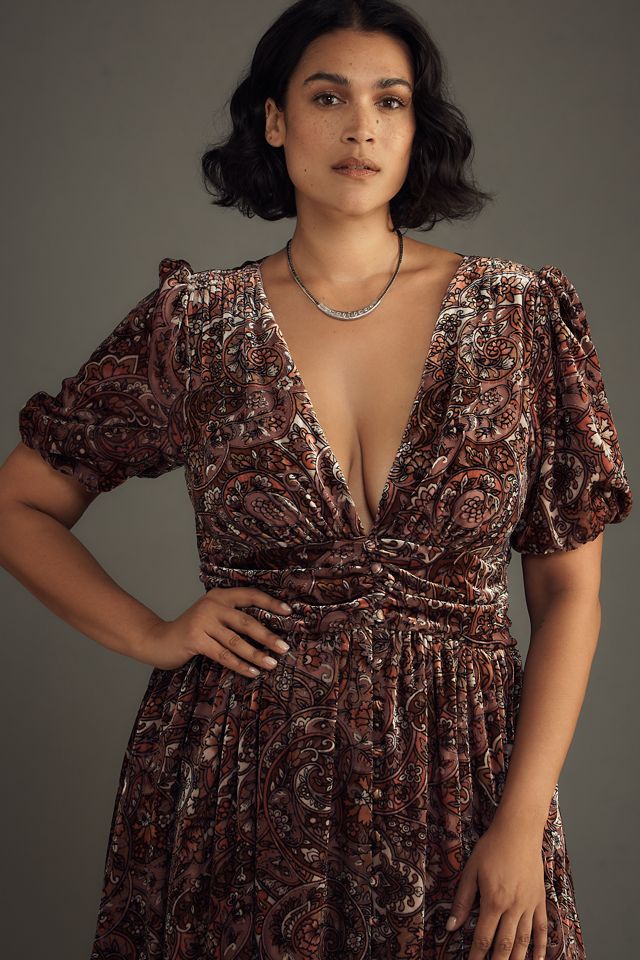 The Katerina Button-Front Dress: Velvet Edition #6