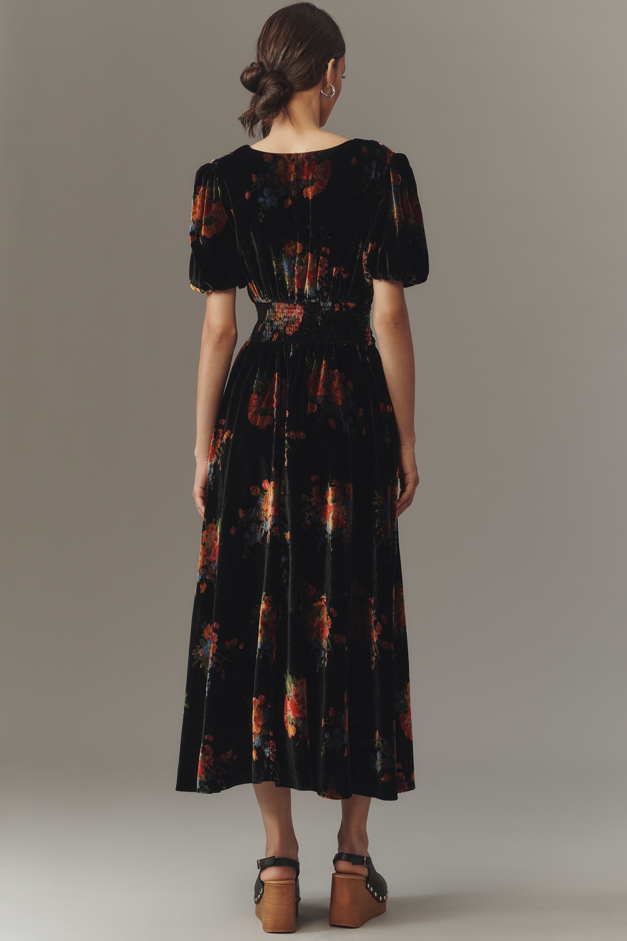 The Katerina Button-Front Dress: Velvet Edition