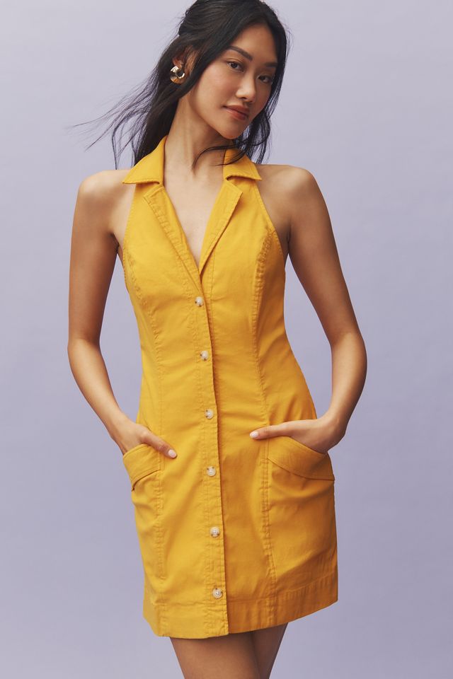 Maeve Ärmellos T-Rücken Mini Blazer Kleid #1