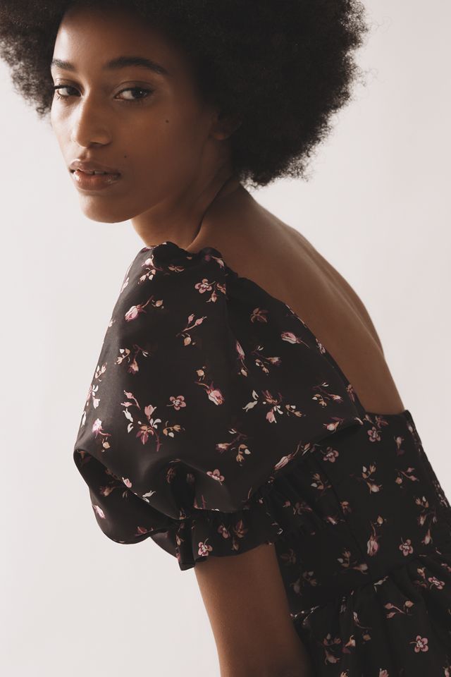 Maeve Puff Mini Dress #3