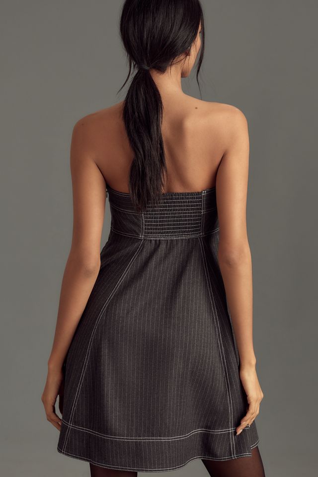 Pilcro Strapless Babydoll Mini Dress #1