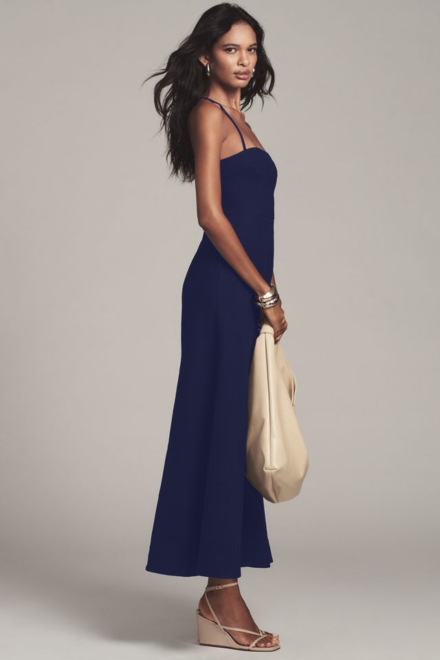 Maeve Fit-and-Flare Apron Dress #1