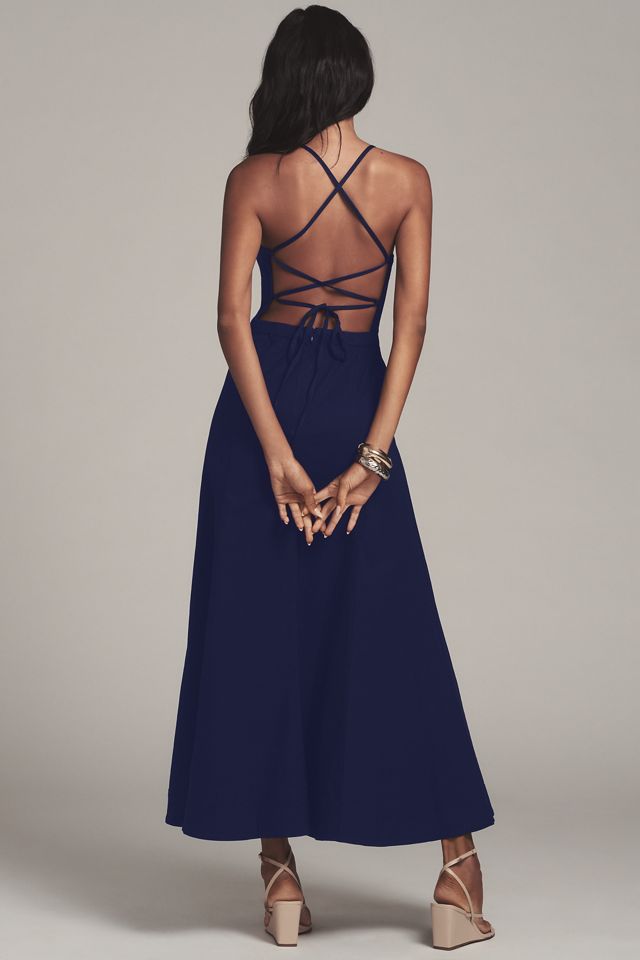 Maeve Fit-and-Flare Apron Dress #3