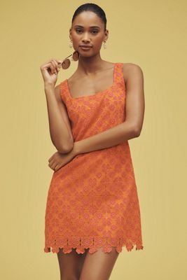 Maeve Square Neck Shift Dress