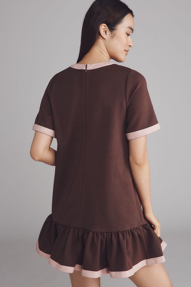 Maeve Colorblock Drop-Waist Mini Dress #2