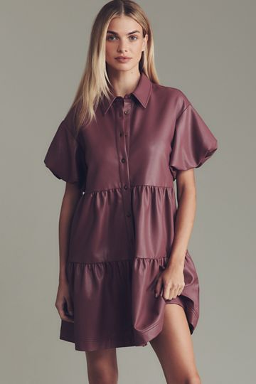 The Katerina Button-Front Dress: Velvet Edition