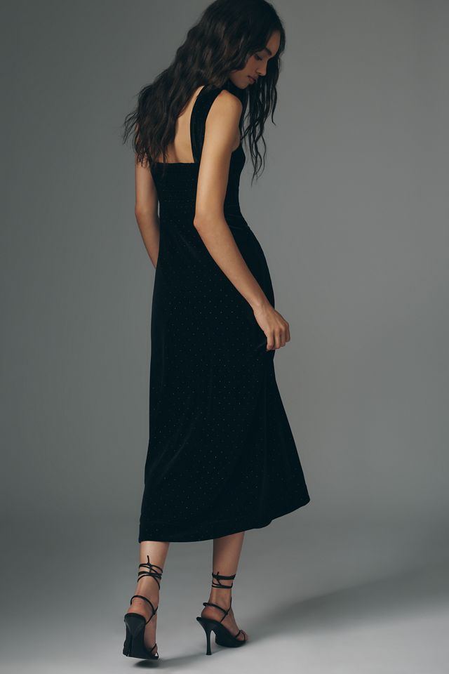 The Jocelyn Velvet Midi Slip Dress by Maeve #2