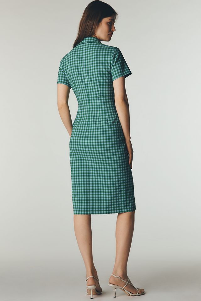 Abito Midi a Camicia Vichy By Anthropologie #3