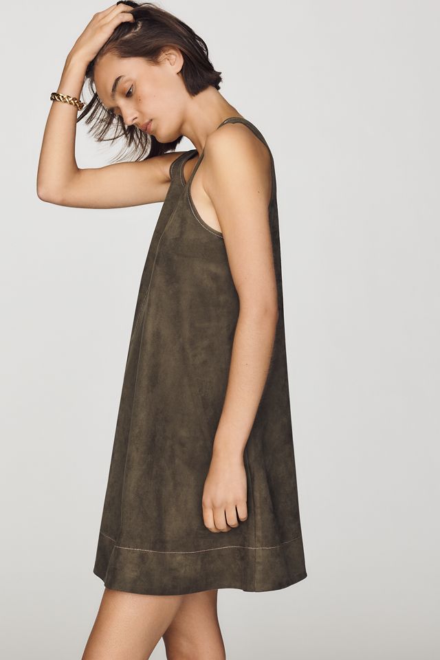 Maeve Keiko Faux-Suede Mini Dress #2