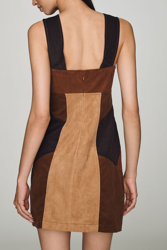 By Anthropologie Faux-Suede Shift Dress #1