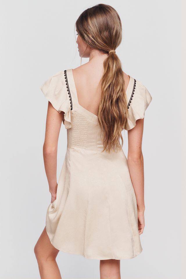 By Anthropologie Corset-Inspired Mini Dress #1