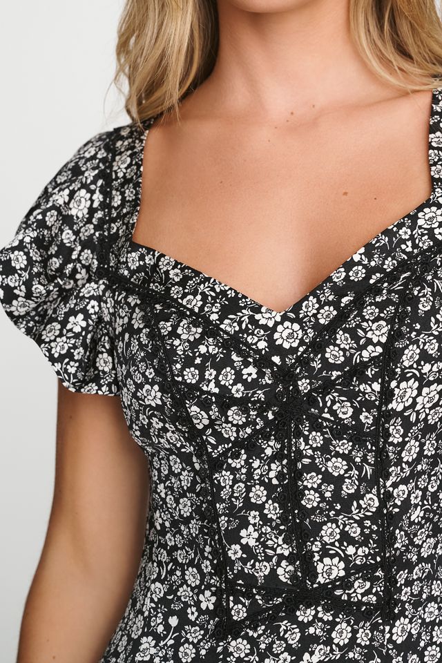 By Anthropologie Corset-Inspired Mini Dress #1