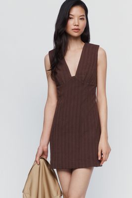 Mini-robe à décolleté plongeant Maeve