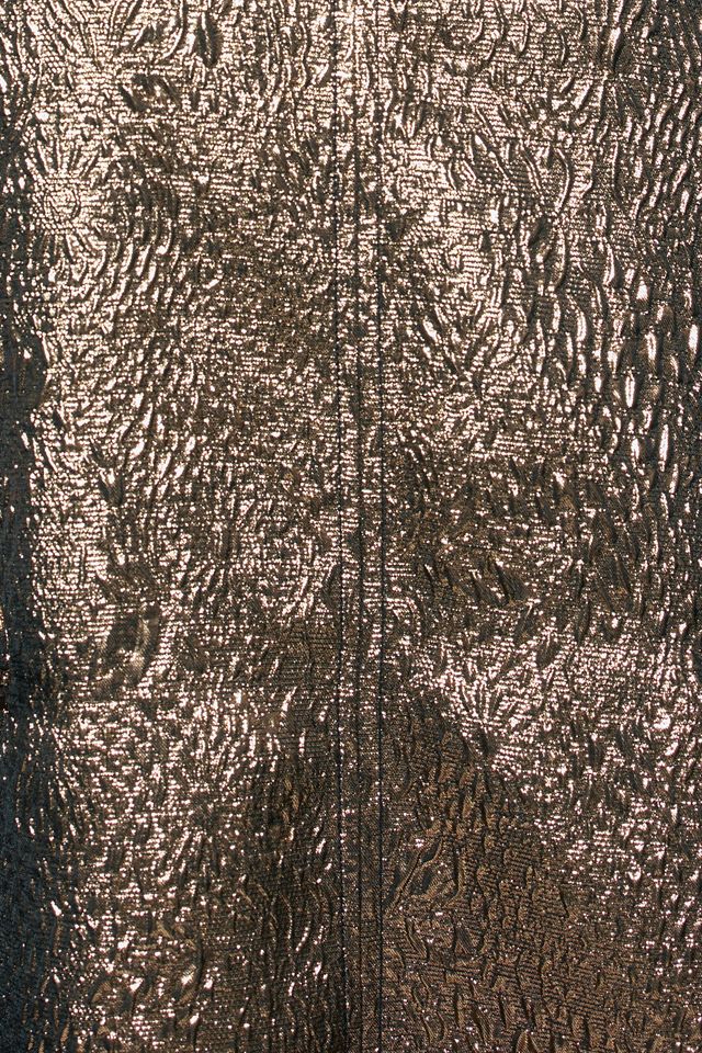 Maeve Emmy Metallic Mini Swing Dress #3