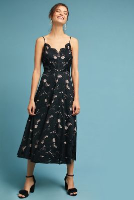 Scalloped Lace Dress | Anthropologie