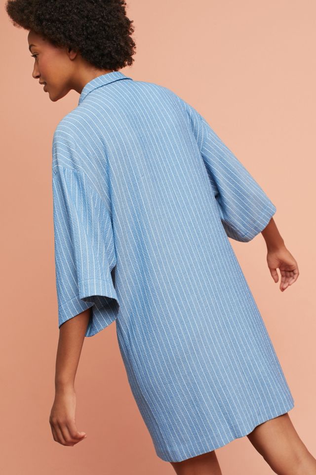 Striped Blazer Dress #4