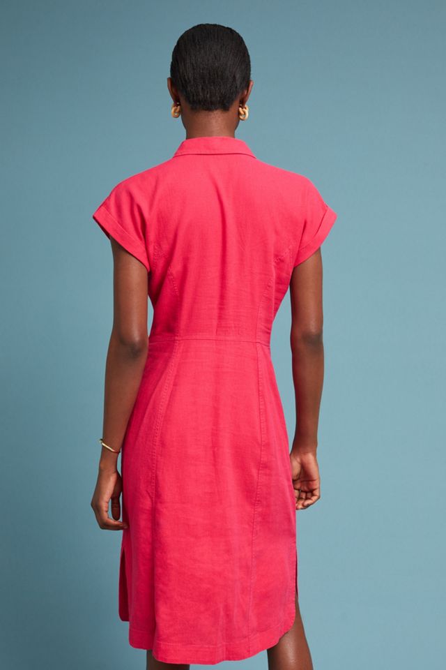 Elspeth Linen Shirtdress #1