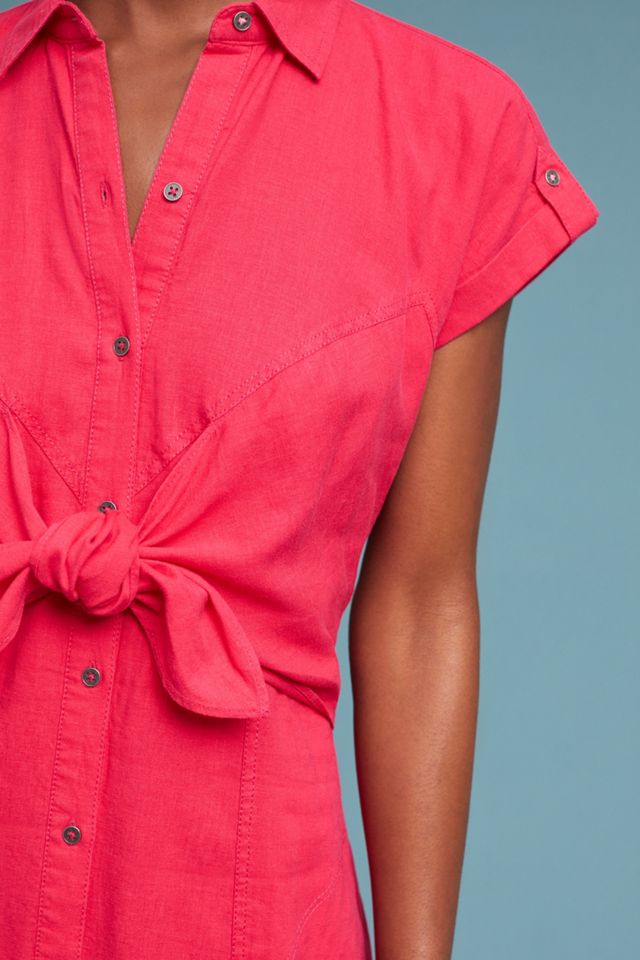 Elspeth Linen Shirtdress #2